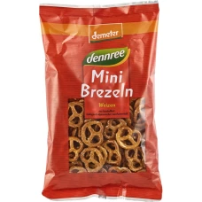 Mini covrigei eco din grau Demeter, 150g, Dennree
