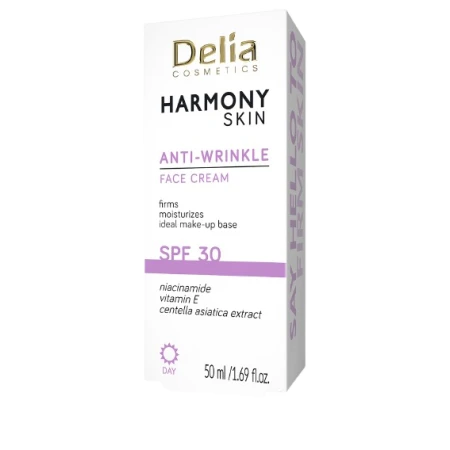 Crema de fata antirid cu SPF30 Harmony, 50ml, Delia Cosmetics