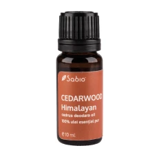 Ulei esential pur Cedarwood Himalayan (cedrus deodara oil), 10ml, Sabio