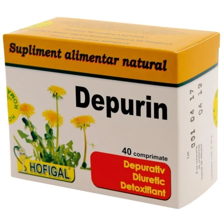 Depurin, 40comprimate, Hofigal