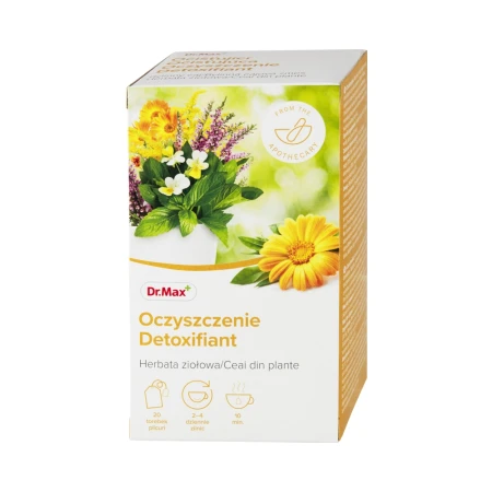 Dr. Max Ceai detoxifiant, 20 plicuri