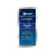 Benzi Albirea Dintilor, Crest, 3D White, Brilliance White, 10% Concentratie, 2 buc