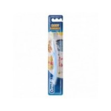Periuta de Dinti Copii, Oral-B, Disney, Winnie the Pooh, Piglet, 0-2 ani, Extra-Soft, Culoare Albastra