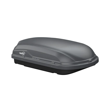 Cutie portbagaj Hakr, RELAX 300, Gri, volum 300L, lungime 124 cm