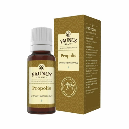 Tinctura de Propolis 20ml Faunus Plant