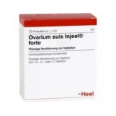 Supliment, Heel, Ovarium, Adjuvant in Problemele de Menstruatie, 10 fiole x 1.1ml