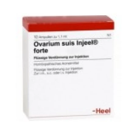 Supliment, Heel, Ovarium, Adjuvant in Problemele de Menstruatie, 10 fiole x 1.1ml