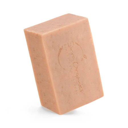 Sapun pentru fata si corp cu Rose Geranium, 120g, Sirra Organics