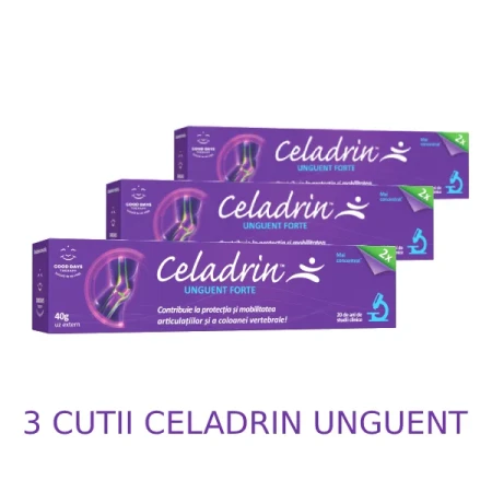 Pachet 3 cutii crema Celadrin, Good Days