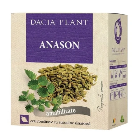 Ceai Anason, 50 grame, Dacia Plant