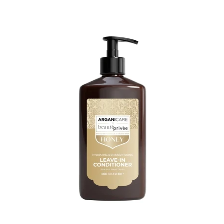 Balsam leave-in hidratant si fortifiant cu ulei de argan & miere Beaute privee, 400ml, Arganicare