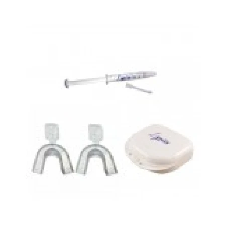 Kit Albirea Dintilor, Lapiss, Nano, Menta, 1x Seringa 3ml, 16% Peroxid Carbamida, Cutie si Mulaje Incluse