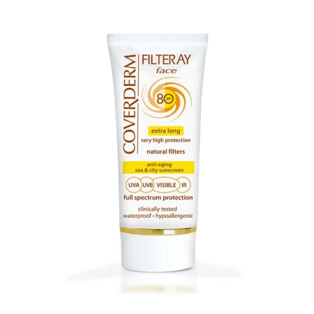 Crema de fata cu SPF80 Filteray Face, 50ml, Coverderm