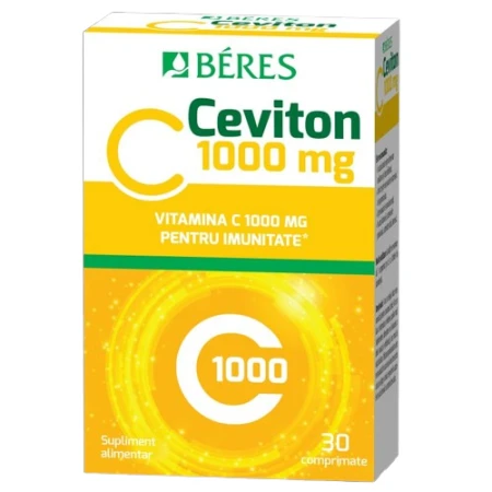 Vitamina C 1000mg, 30 comprimate, Beres