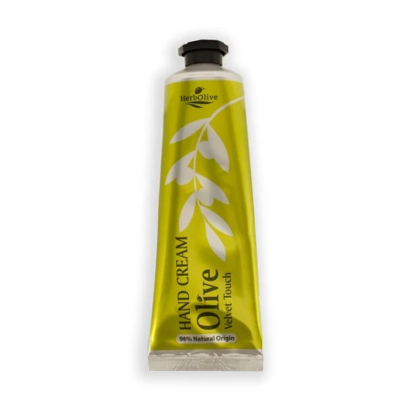 Crema de maini cu ulei de masline si extract de musetel Velvet Touch, 75ml, Herbolive