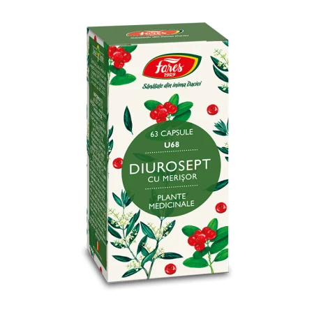 Diurosept U68, 63 capsule, Fares
