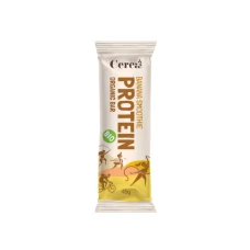 Baton proteic Bio vegan cu Smoothie de Banane Protein, 45g, Cerea
