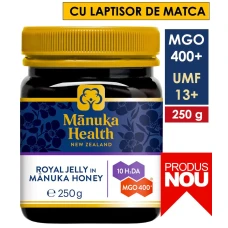Laptisor de matca pur (royal jelly) in Miere de Manuka MGO 400+ UMF 13+ (250g) | Manuka Health