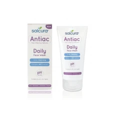 Gel de curatare Antiac pt. tenul cu acnee, cosuri, puncte albe sau negre, toate tipurile de ten, Salcura, 150 ml