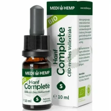 Ulei de canepa 5% CBD Bio Hemp Complete 10ml Medihemp