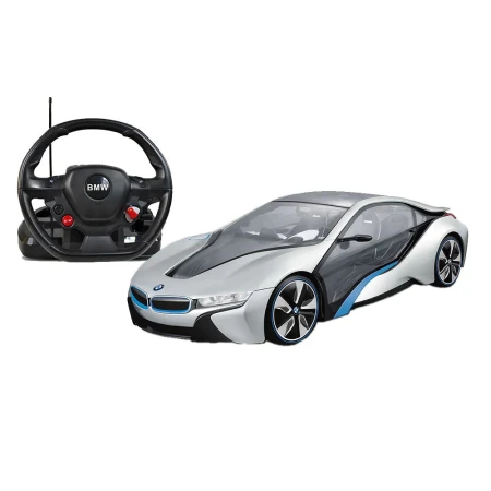 Masinuta cu telecomanda volan Rastar BMW I8 1:14