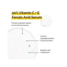 Ser Ingrijire Fata, Timeless, Vitamina C + E, cu Acid Ferulic, Formula Usoara, Fara Grasime, 30ml