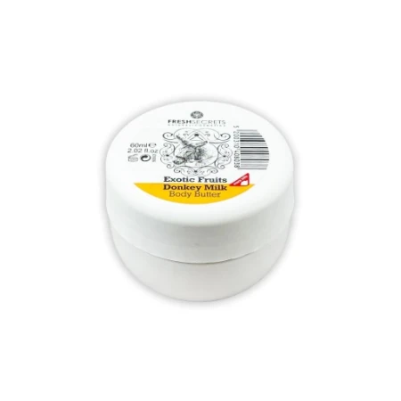 Unt de corp cu lapte de magarita si extract de fructe exotice, 60ml, Fresh Secrets