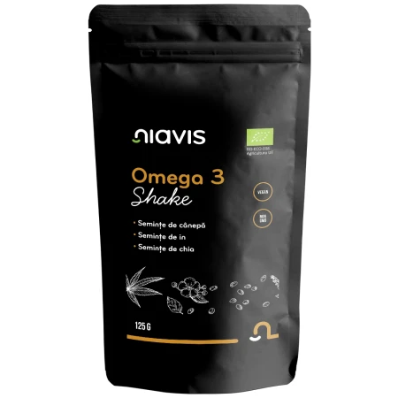 Shake ecologic Omega 3, 125g, Niavis