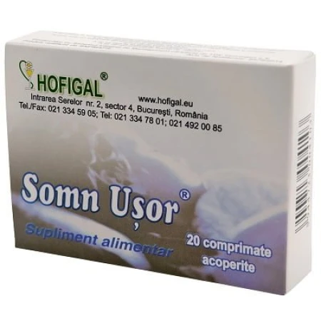 Somn usor, 20comprimate, Hofigal
