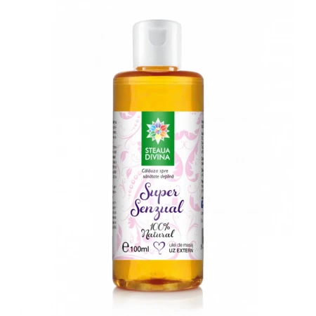 Ulei de masaj Supersenzual, 100ml, Steaua Divina