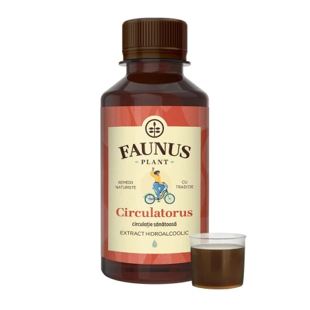 Tinctura pentru circulatia venoasa Circulatorus, 200ml, Faunus Plant