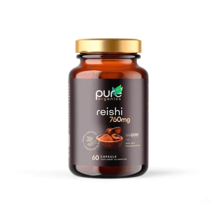 Reishi – Echilibru imun - 60cps PureOrganics