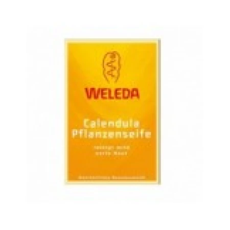 Sapun Vegetal pentru Copii, Weleda, Calendula, cu Extras din Galbenele pentru Piele Sensibila, 100gr