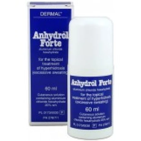 Antiperspirant, Dermal, Anhydrol, Tratament Transpiratie Excesiva, Roll-On, 60ml