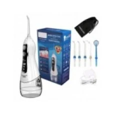 Irigator Dus Bucal, Waterpulse, V580, fara fir, 5x Varfuri, 3x Trepte, 5x Programe, Rezevor 320ml, 1600 oscilatii/min, Borseta