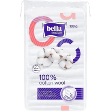 Vata din bumbac, 100g, Bella