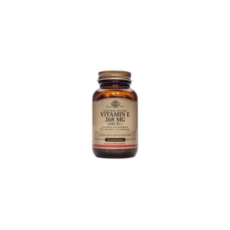 Vitamina E din surse naturale 268 mg (400 UI) 50cps - SOLGAR