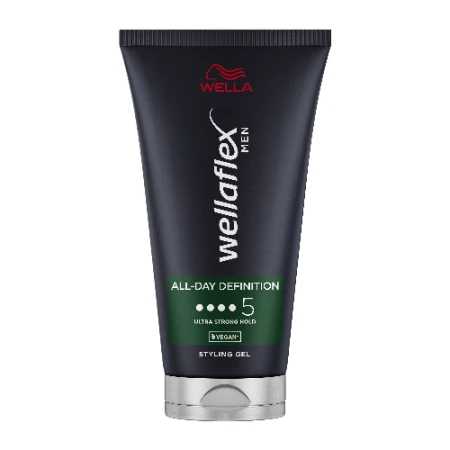 Gel pentru par cu grad de fixare 5 Men All-Day Definition Wellaflex, 150ml, Wella