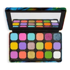 Paleta de farduri de pleoape Forever Flawless Bird of Paradise, 19.8g, Makeup Revolution