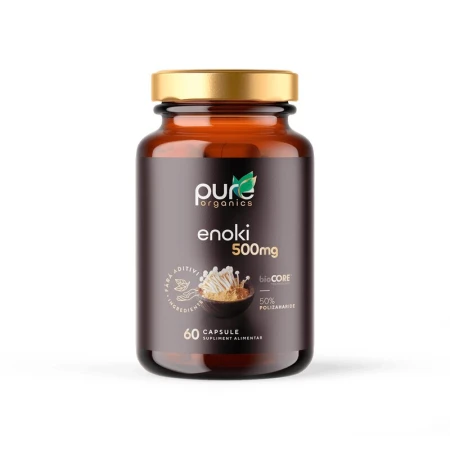 Enoki – Vitalitate metabolica - 60cps PureOrganics