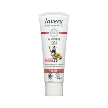 Pasta de dinti cu galbenele si calciu fara fluor pentru copii 75ml Lavera