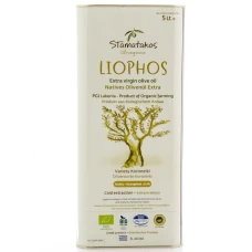Ulei de masline extravirgin Liophos, bio, 5 litri, Stamatakos Olivegrove