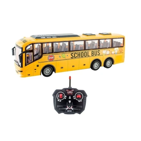 Autobuz scolar galben cu telecomanda Ocie