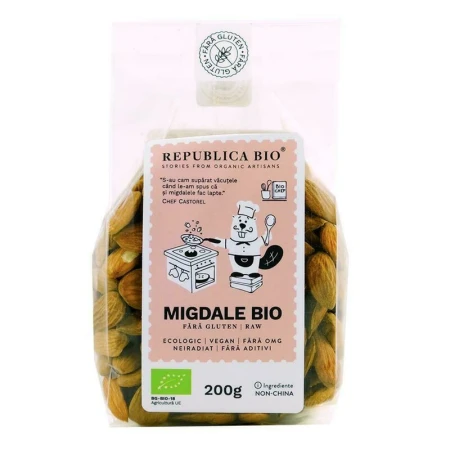 Migdale FARA GLUTEN, 200g, bio, Republica BIO
