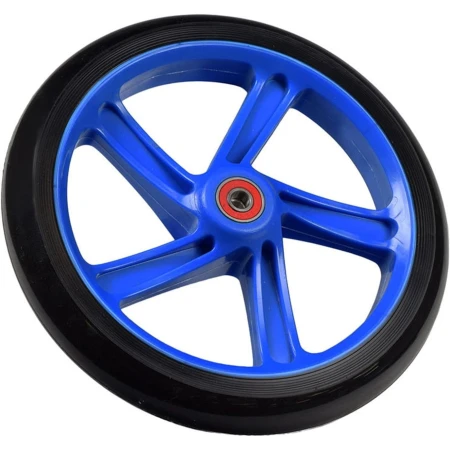 Roata + rulmenti trotineta dimensiune 200 mm compatibila Razor A5 Lux Albastru