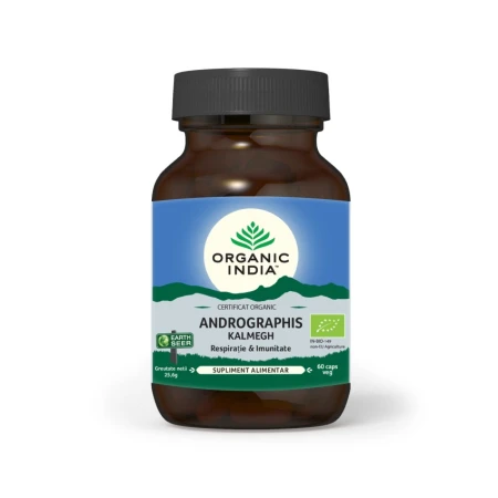Respiratie si imunitate Andrographis, 60 capsule, Organic India