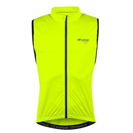 Vesta reflectorizanta antivant Force Vision fluo, marimea XS