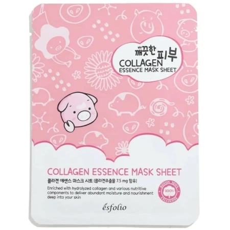 Masca de fata cu extract de colagen din porc Pure Skin, 25ml, Esfolio