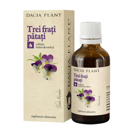 Tinctura de trei frati patati, 50ml, Dacia Plant