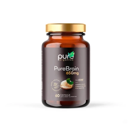 PureBrain – Concentrare si performanta - 60cps PureOrganics